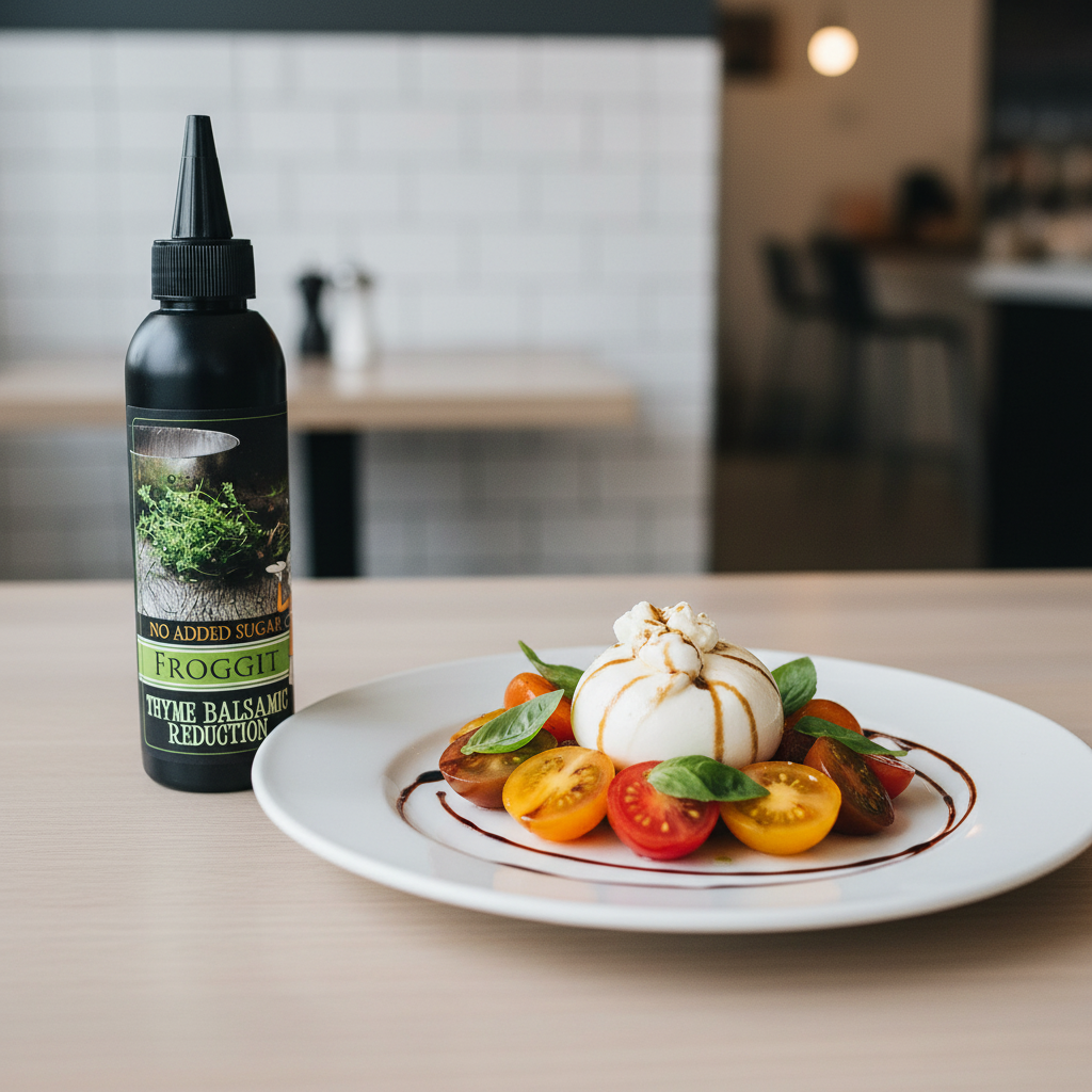 (No Sugar Added) Thyme Balsamic Vinegar Reduction 150ml